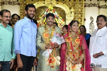 Celebs at C Kalyan Son Wedding Reception
